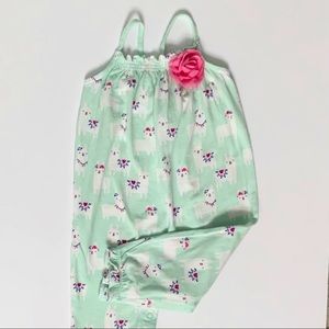 Gymboree llama one piece